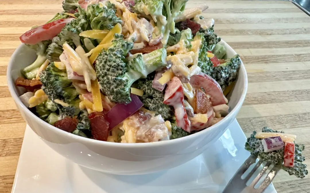 Fresh Broccoli and Bacon Salad