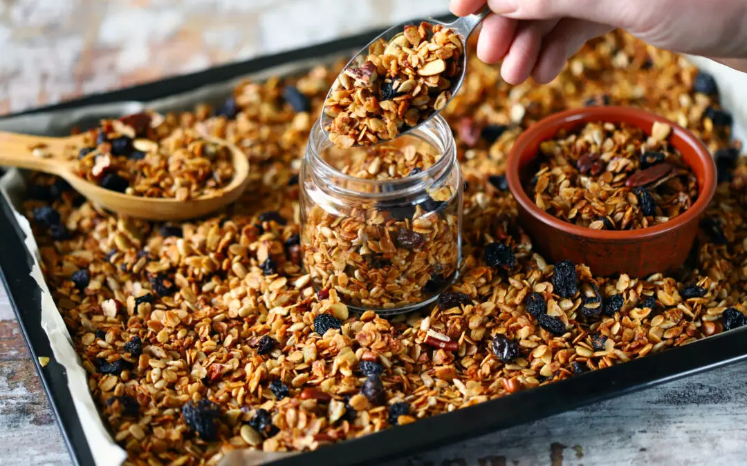 Homemade Cinnamon Maple Granola