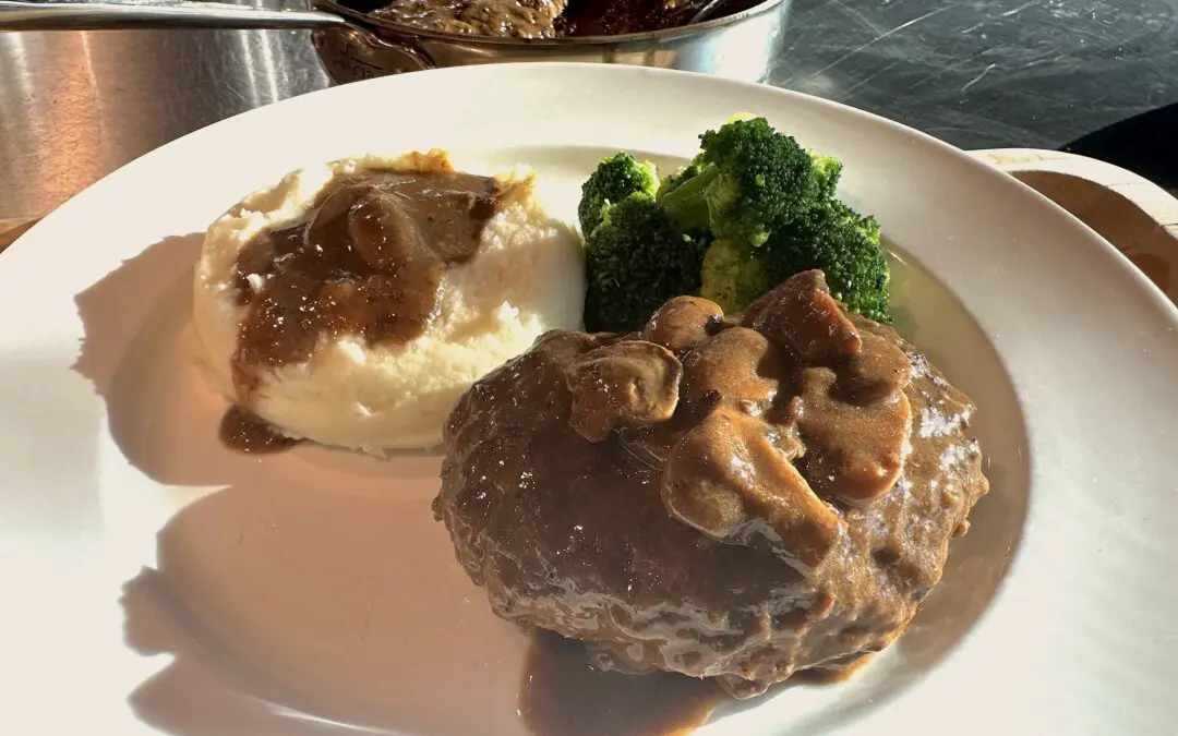 Salisbury Steaks with Savory Mushroom Gravy