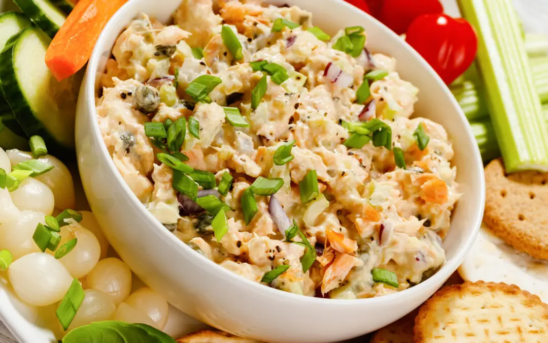 Salmon Salad with Lemon and Dill