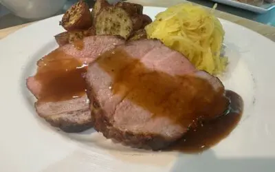 In 2 Hours, 3 Roasted Dishes, 1 Oven… Boneless Pork Roast Deluxe