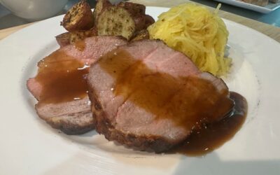 In 2 Hours, 3 Roasted Dishes,  1 Oven… Boneless Pork Roast Deluxe