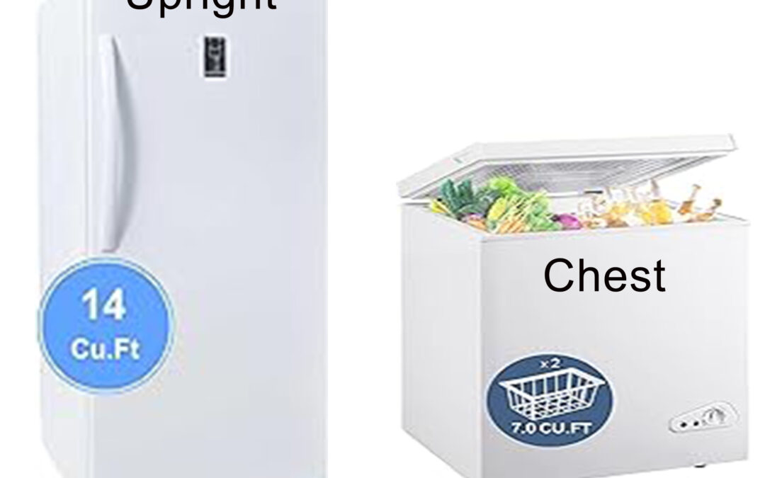 An Extra Storage Freezer. One Of THE Best Investments You Can Make This Year