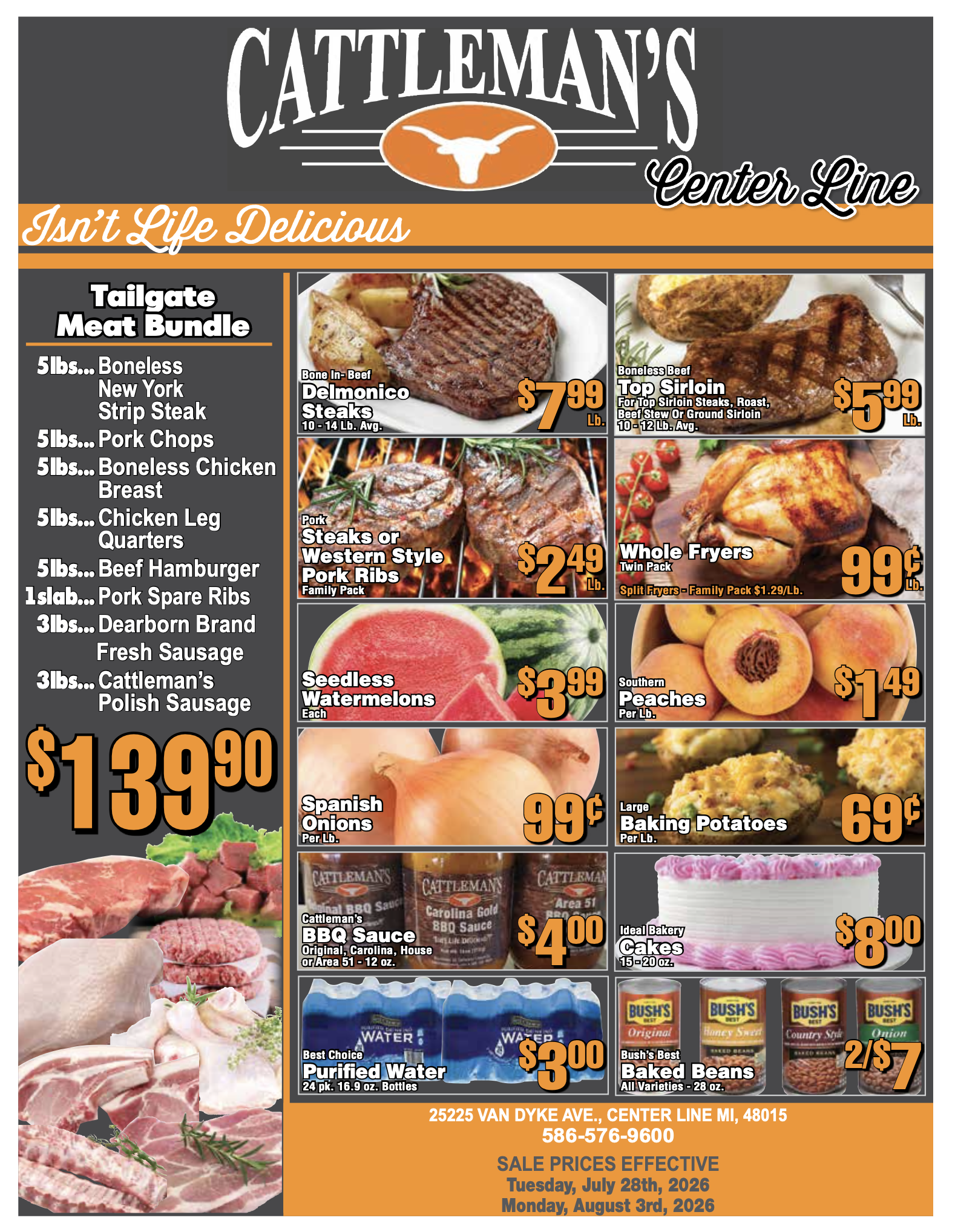 Cattleman's Meats Weekly Special Centerline
